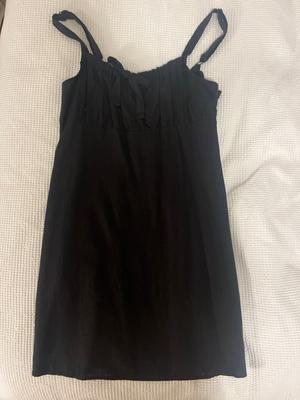 black summer dress