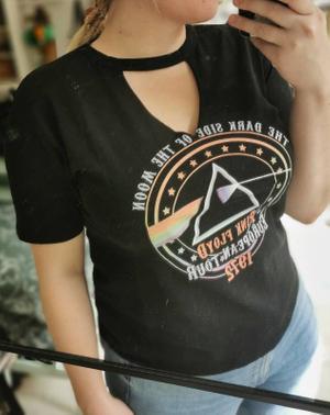 Pink Floyd t-shirt with cutout