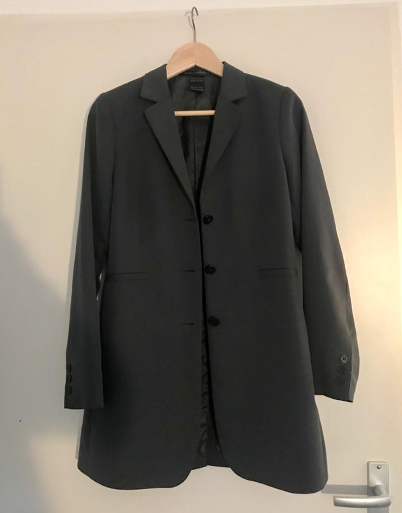 Long grey blazer