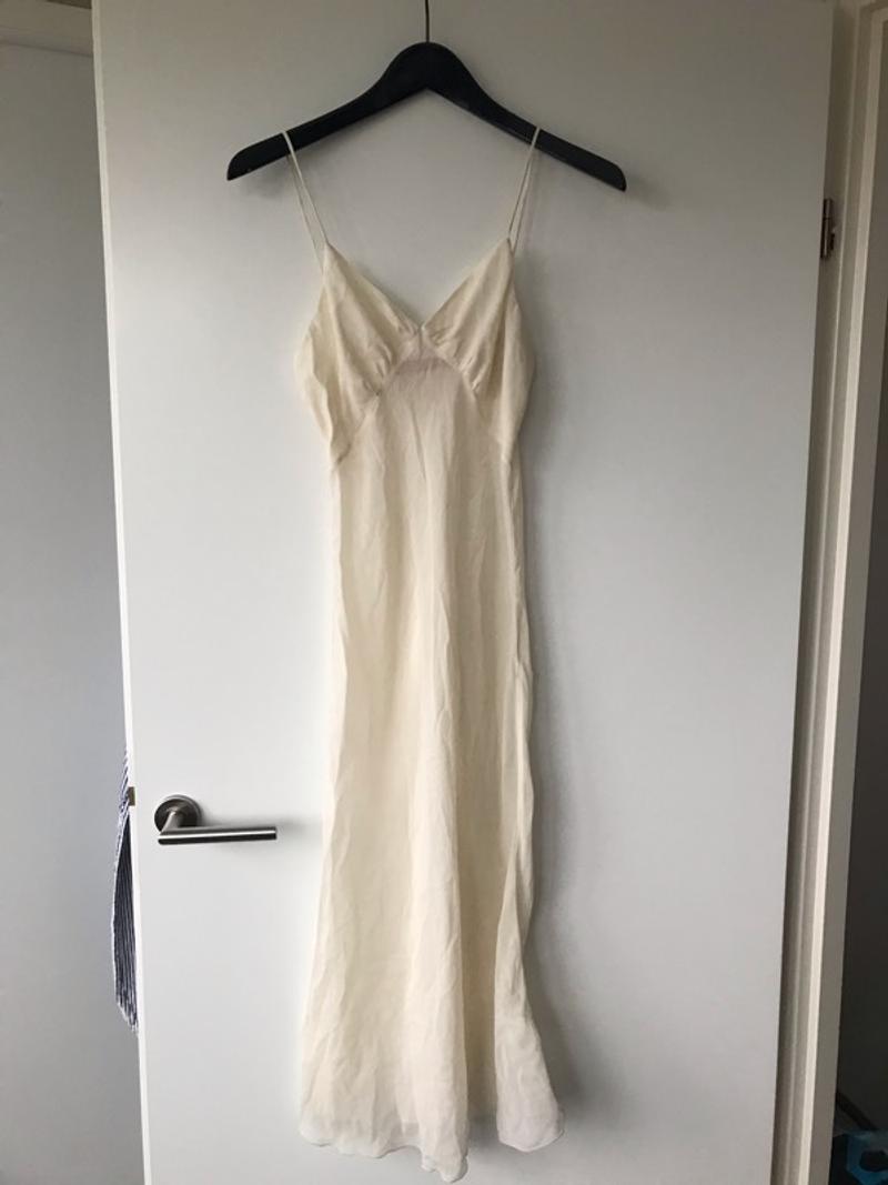 Sheer silk under dress