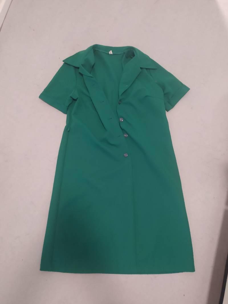 Groene jurk - vintage - maat 40/42