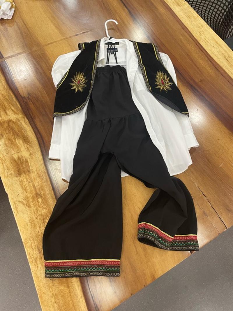 3 Piece Traditional Costume