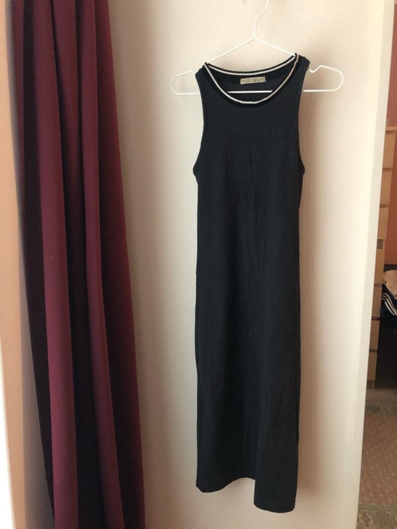 Long grey dress